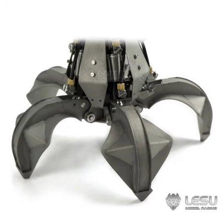 Preview: Hydraulischer Schrottgreifer für Ladekran 1:14